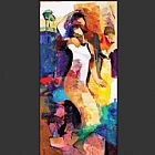 Hessam Abrishami Famous Paintings - Adoration